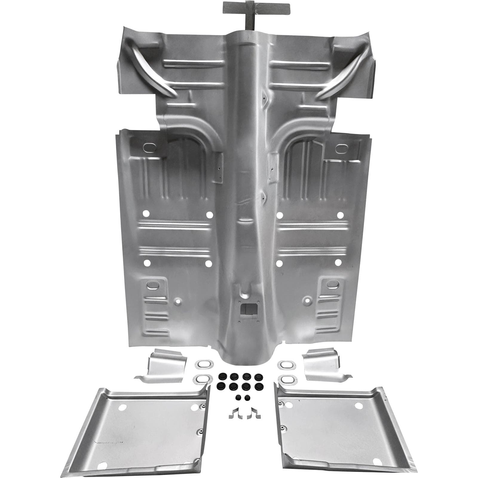 Goldenstar FP20-641 65-68 Mustang Floor Pan Complete w/Supports