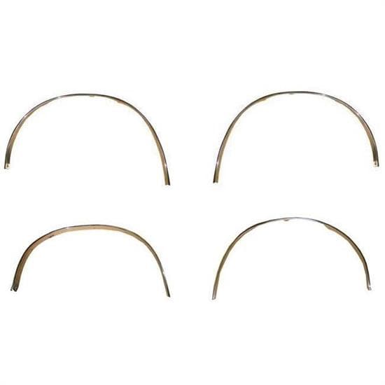 Goldenstar WL20-67S 67-68 Mustang Wheel Opening Molding, 4 Piece