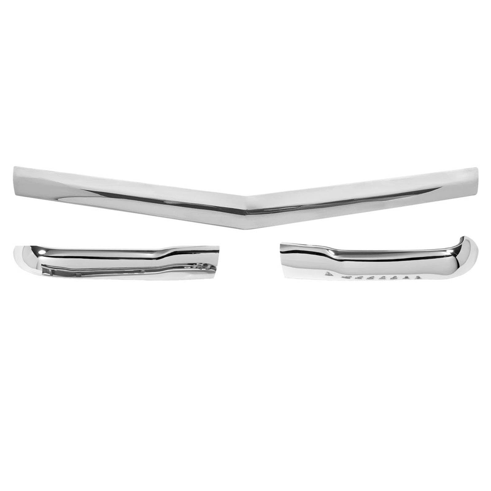 Trim Parts 1308K 1956 Chevrolet Full Size Car Front Hood Bar Kit