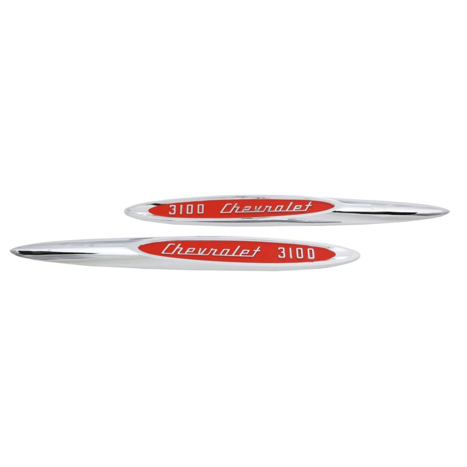 Trim Parts 9050 1957 Chevrolet Truck Front Fender Spear Emblem