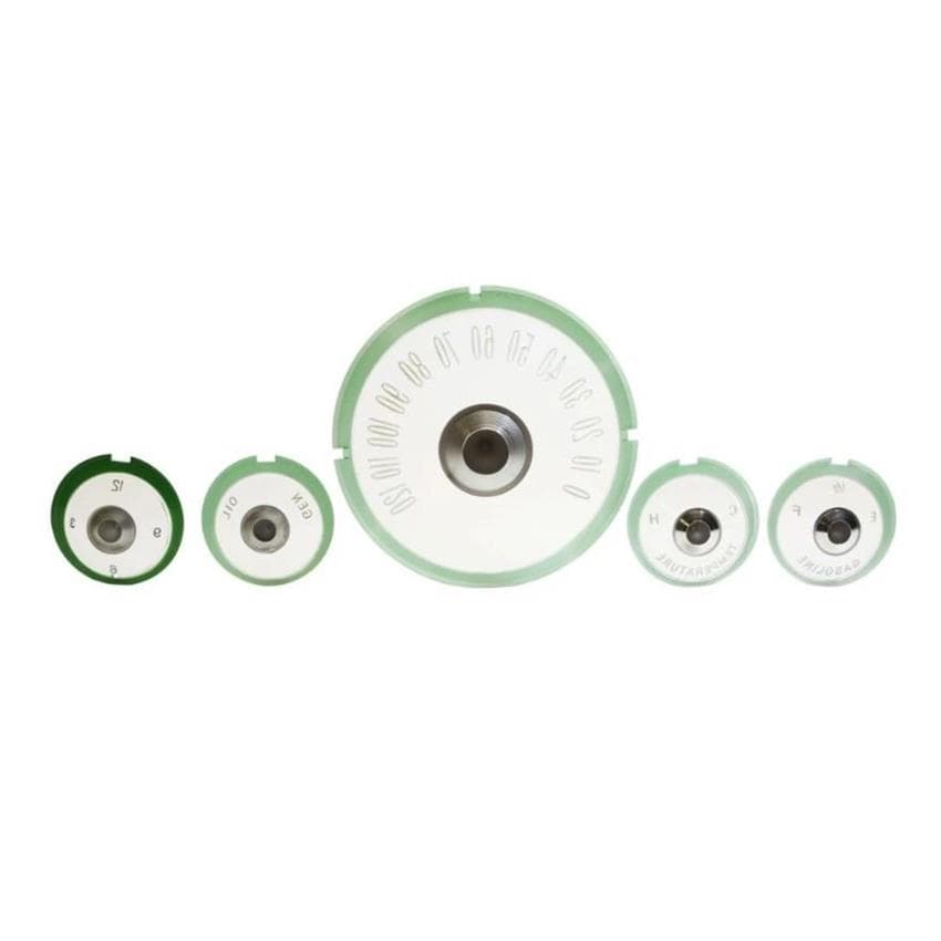 Trim Parts 2067A 59-60 El Camino 5-Pc Lens Set W/ Borg Clock