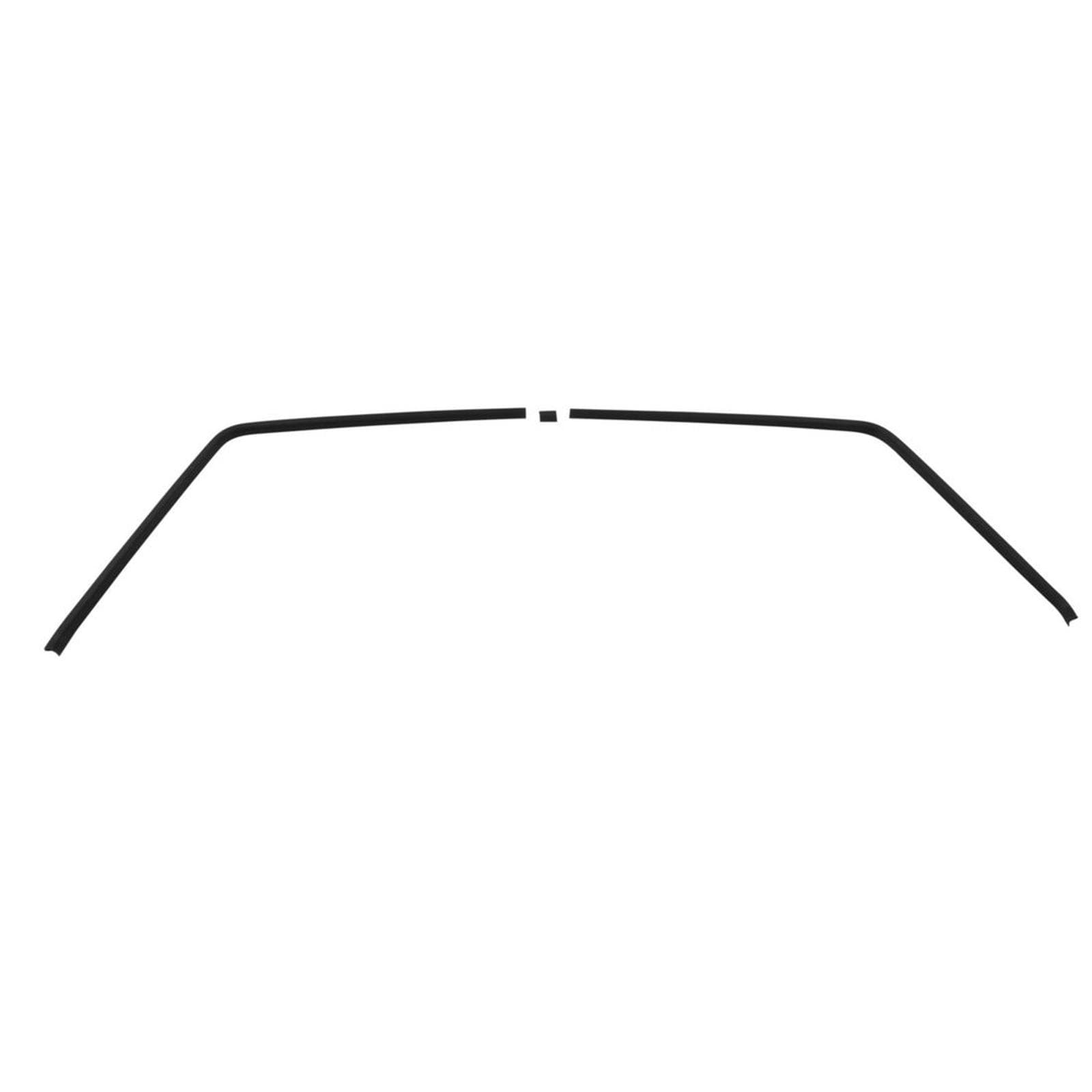 Trim Parts 2497 1965-66 Chevrolet Full Size Rear Window Trim Set