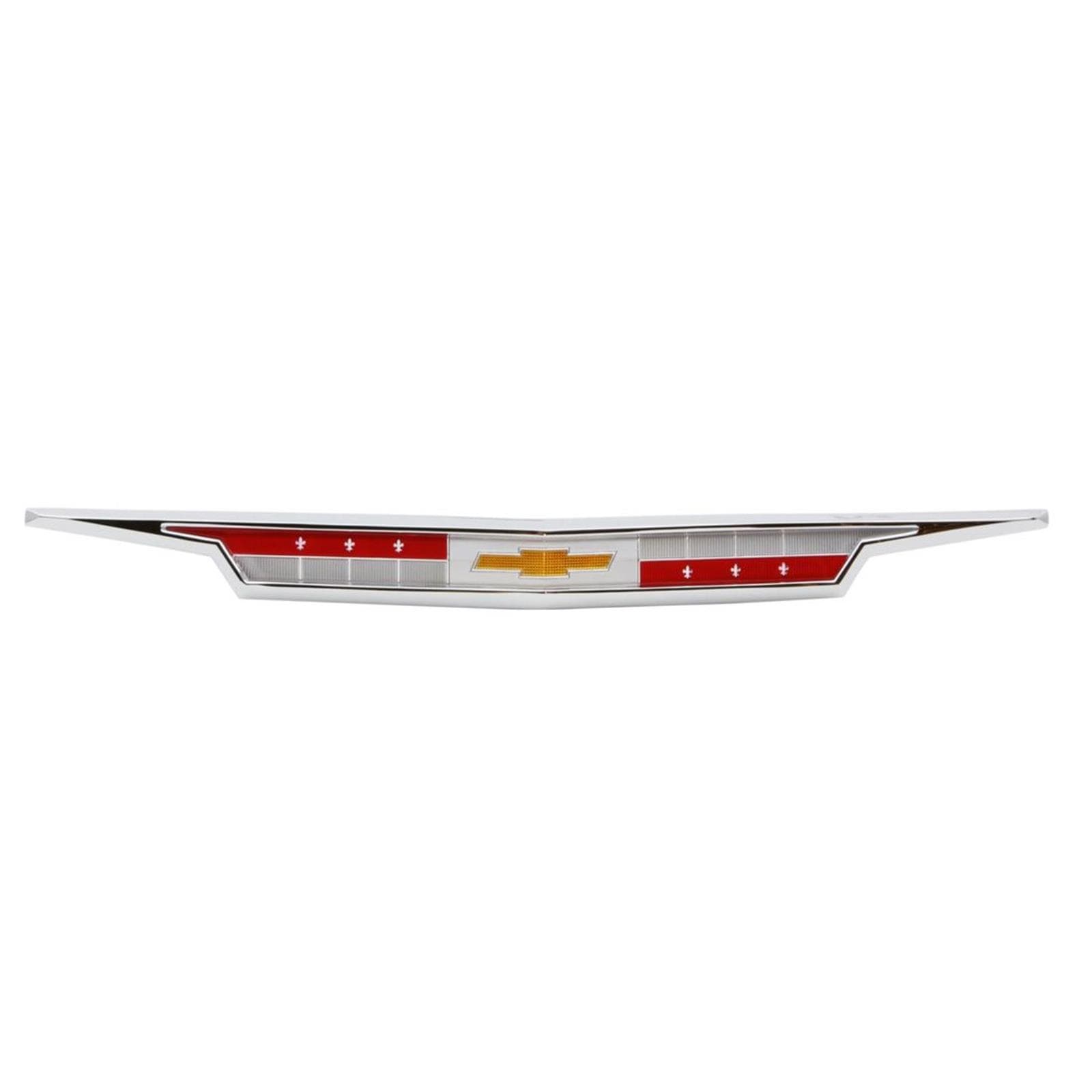 Trim Parts 2152 1962 Chevrolet Full Size Car Hood Emblem Assembly