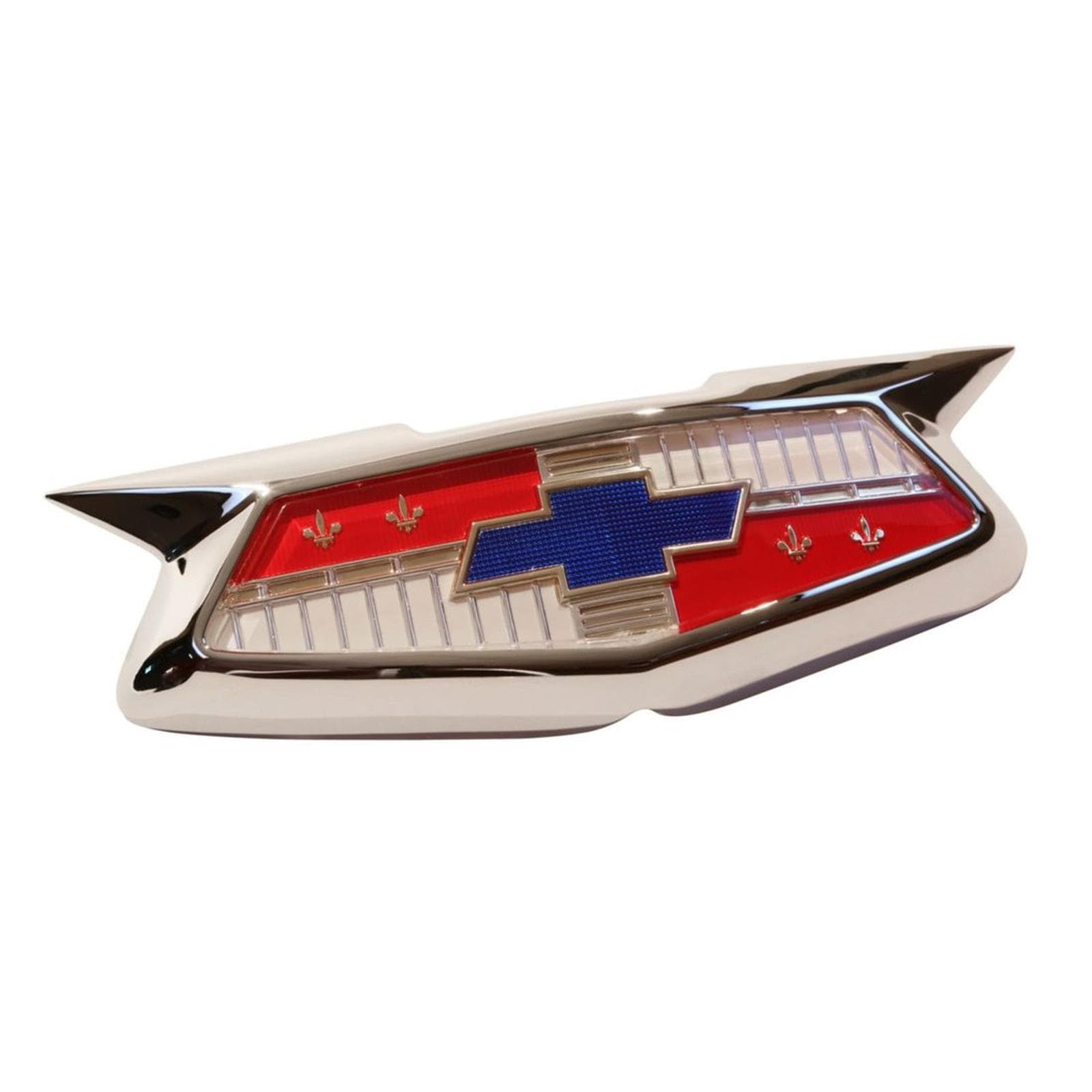 Trim Parts 1013 1954 Chevrolet Full Size Car Hood Emblem Assembly