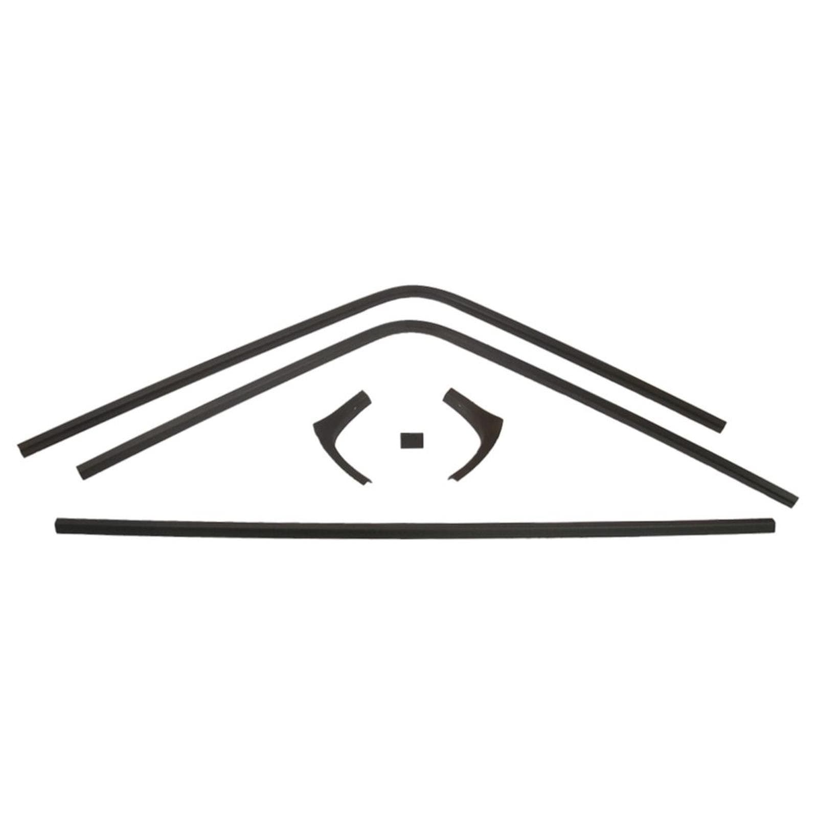 Trim Parts MP5128 1968-70 Charger Interior Rear Window Trim Set