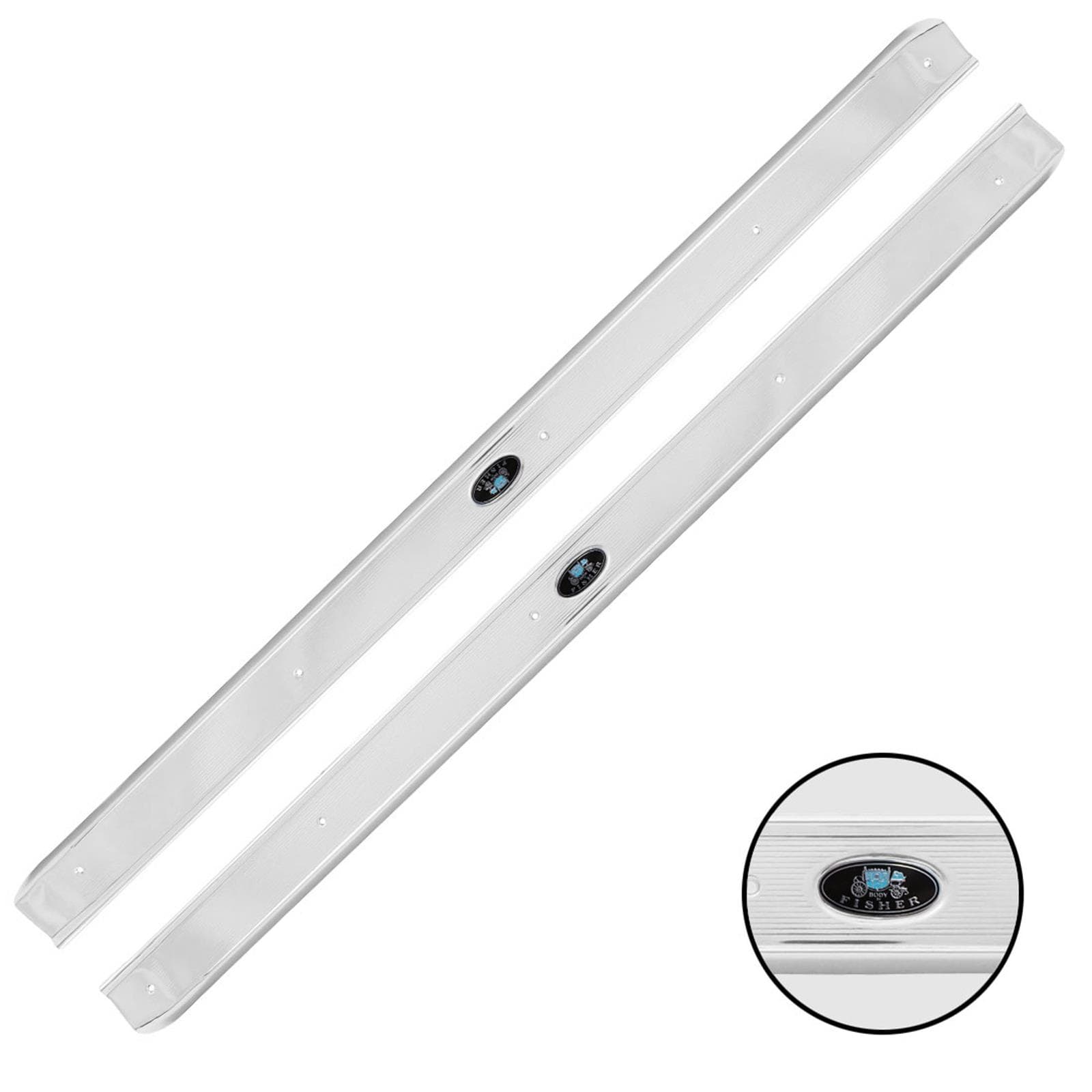 Trim Parts 2149 1961-64 GM Full Size 2-Door Car Sill Plates