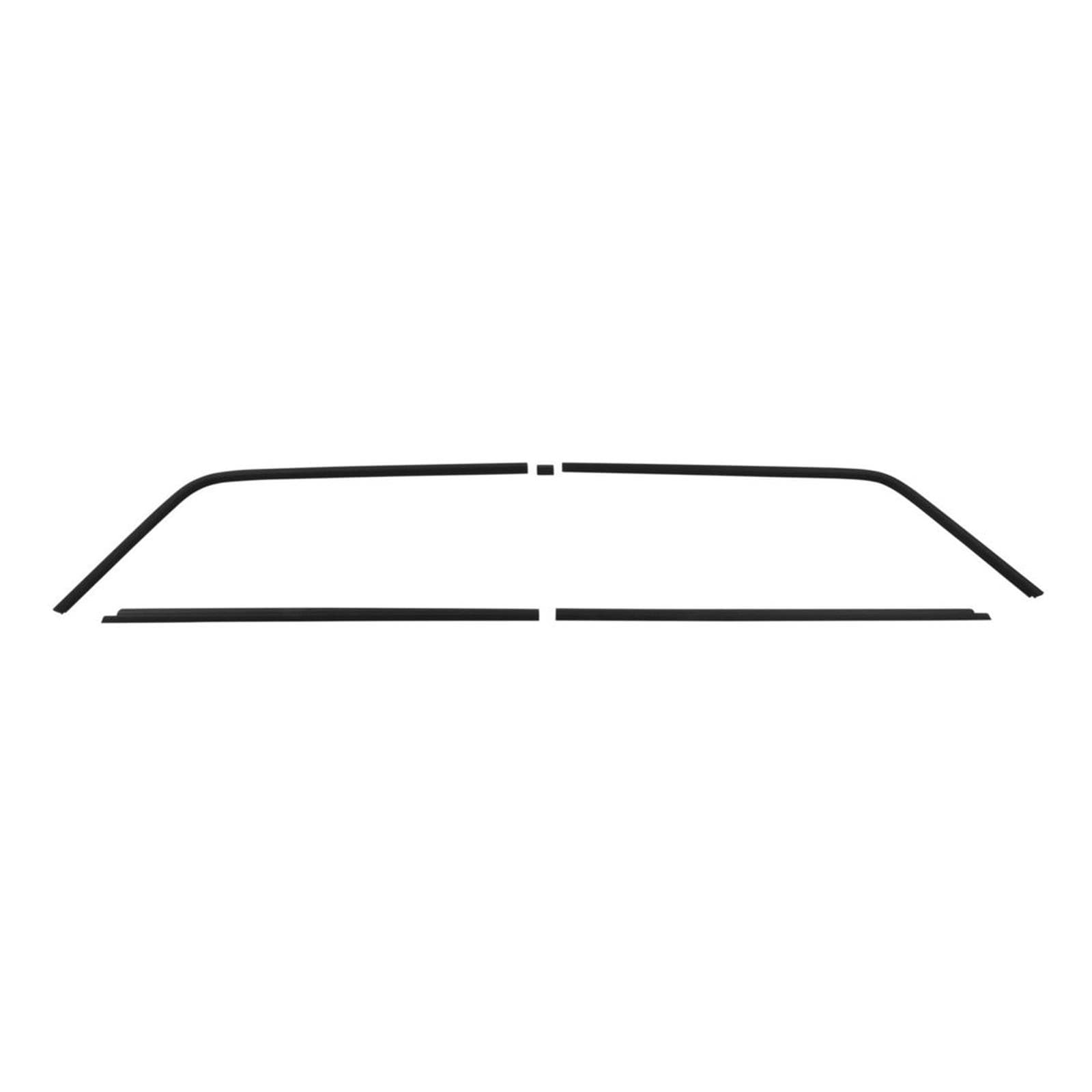Trim Parts 4819 1964-67 El Camino 6-Piece Rear Window Trim Kit