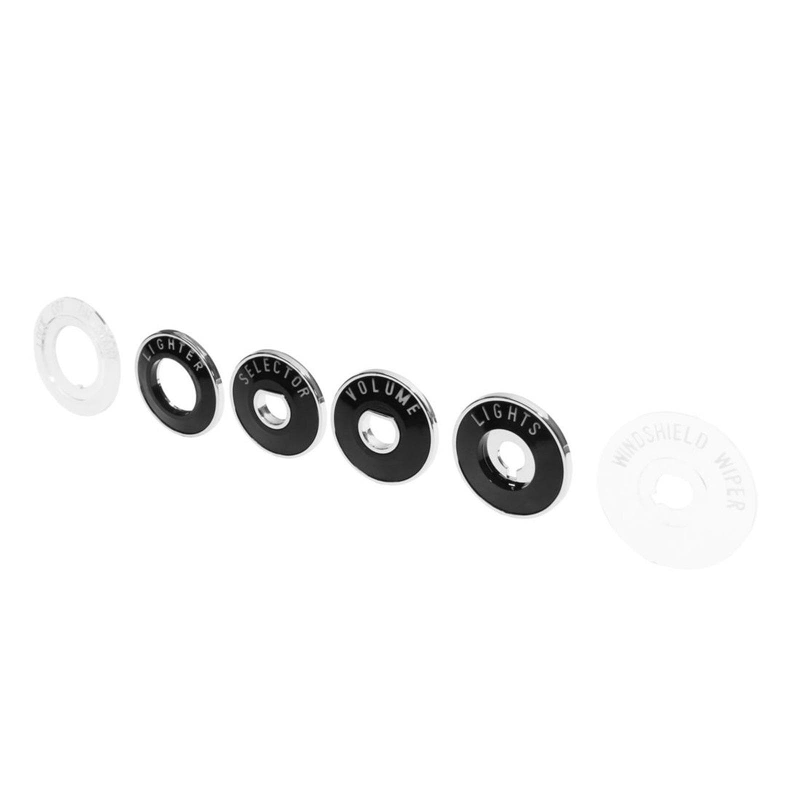 Trim Parts 1062 1955-56 Chevrolet 150 and 210 Dash Bezel Set