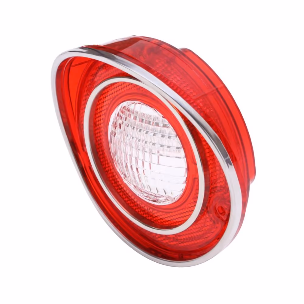 Trim Parts A5810 1971-1973 Corvette Late Back Up Light Lens, Each