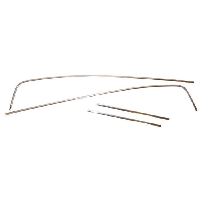 AMD 630-3470-S 70-72 Chevelle Skylark Coupe Drip Rail Molding 6pc Set