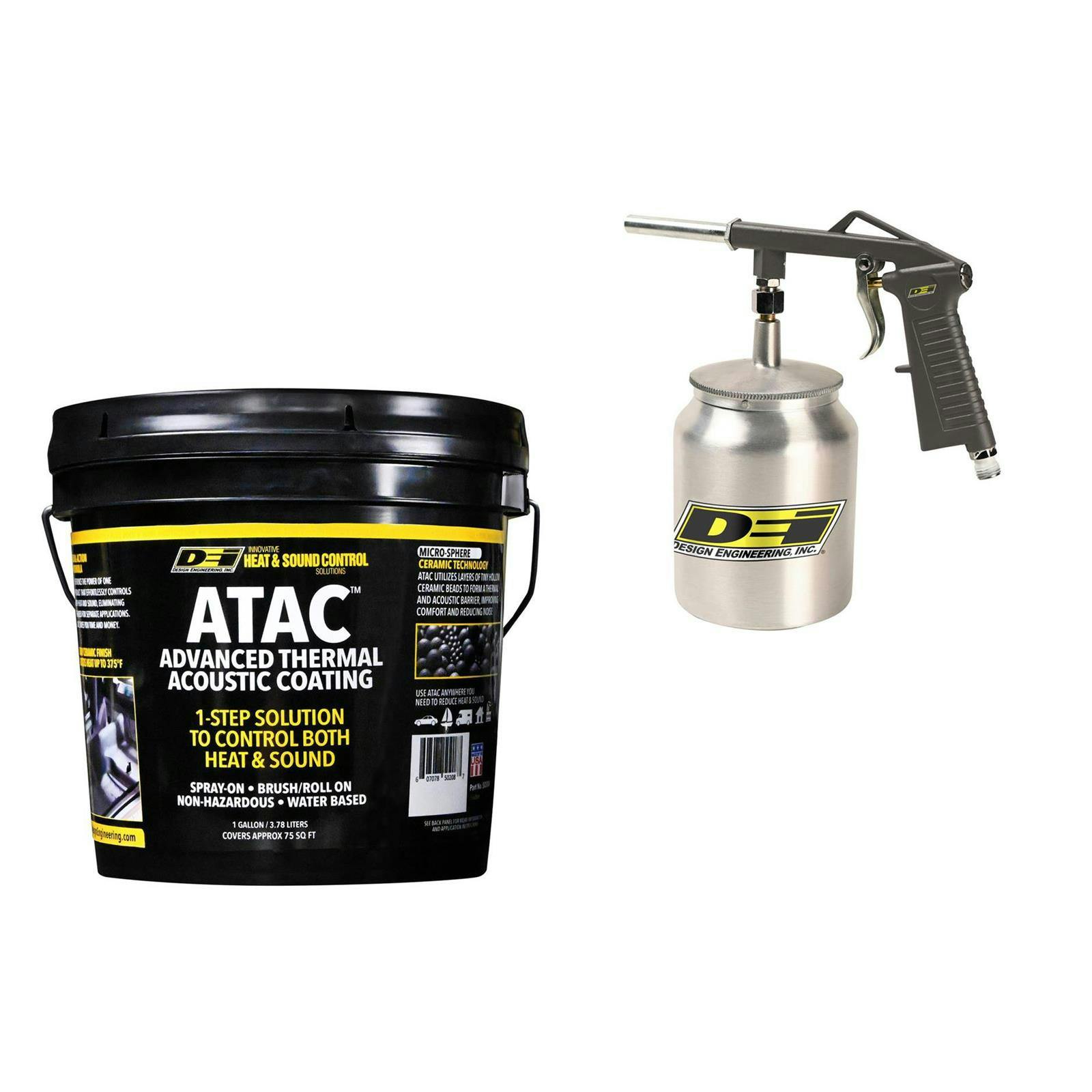 DEi Advanced Thermal Acoustic Coating and Spray Gun
