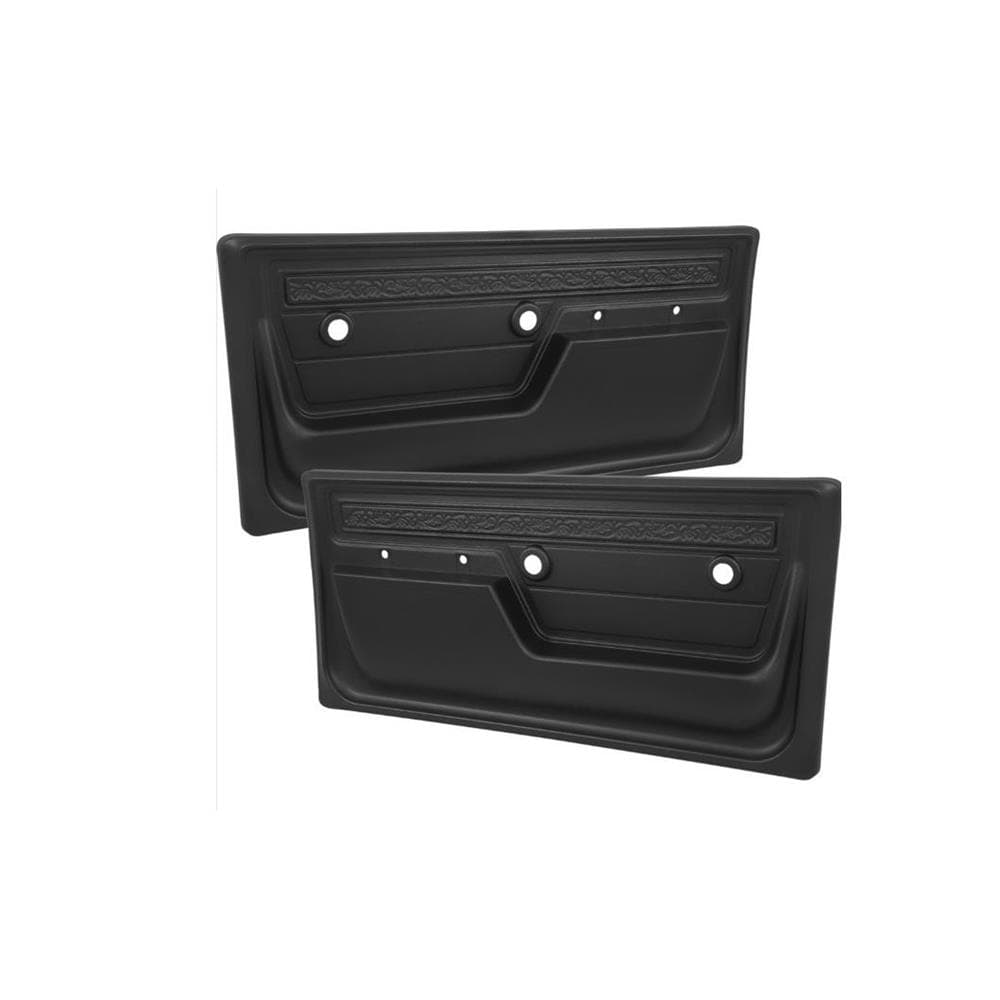 OER W72401 72 Chevy/ GMC Truck Deluxe Interior Door Panels, Black