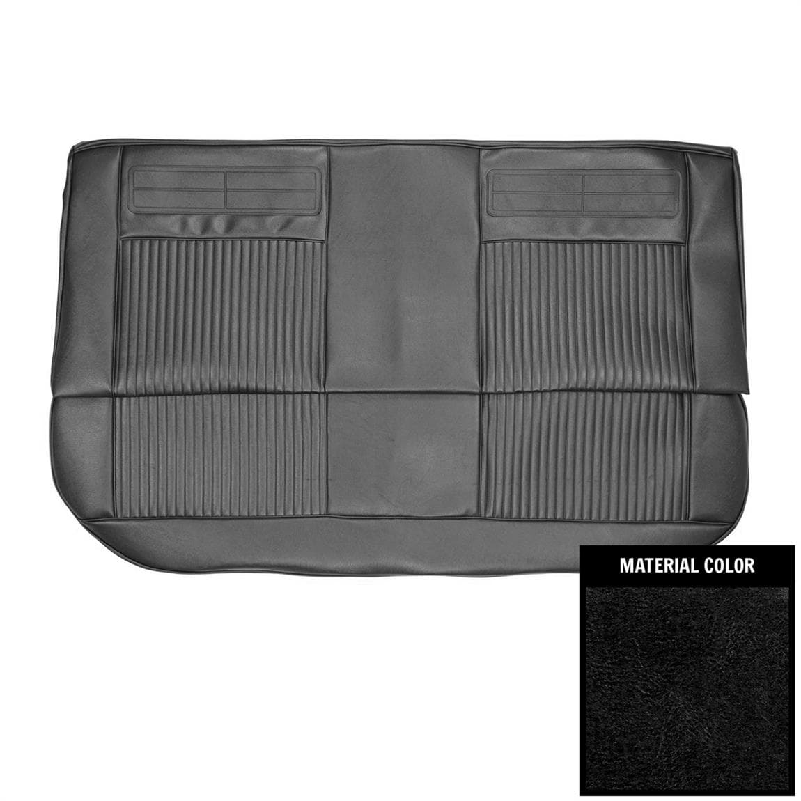 PUI 62XS4D55S 62-64 ChevyII Nova 4Dr Sedan Rear Bench Seat Cover
