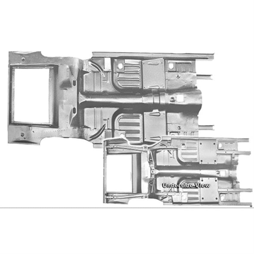 Dynacorn 3648SWT 1965-68 Mustang Convertible Trunk & Floor Pan