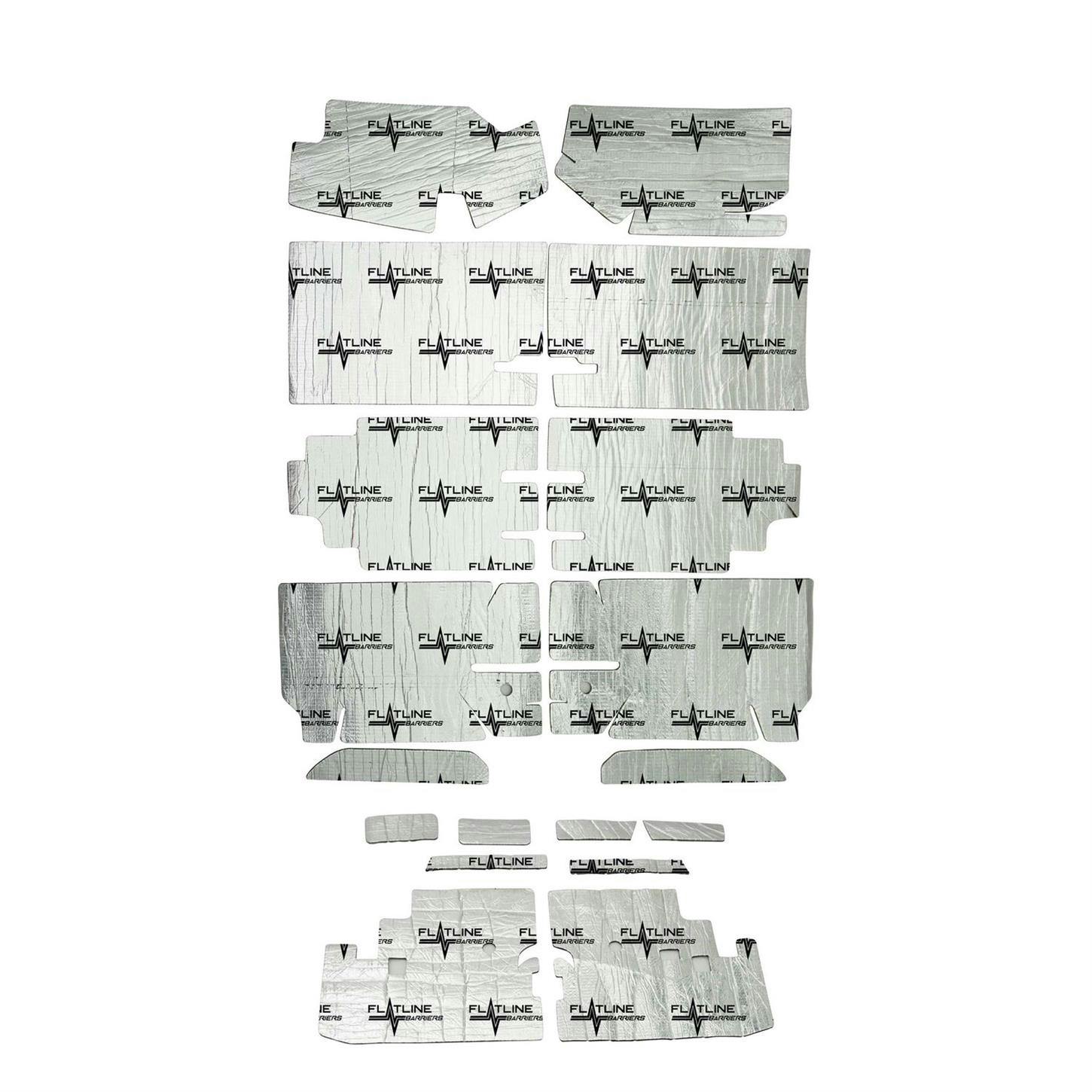 Flatline Barriers TABA1005 64-67 GM A-Body Floor Insulation Kit