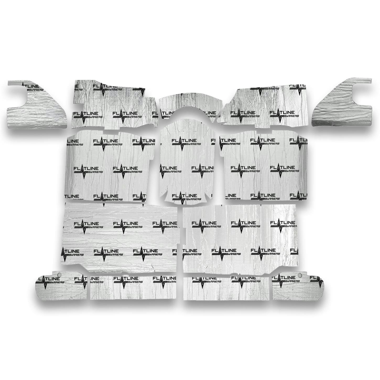 Flatline Barriers TABT4011 1967-72 GM Low Tunnel Floor Insulation