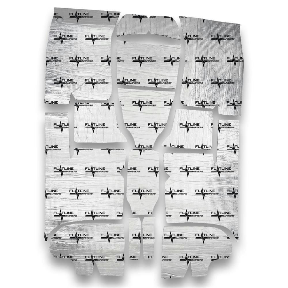 Flatline Barriers TABB5002 1955-57 Chevy 2 Door Floor Insulation