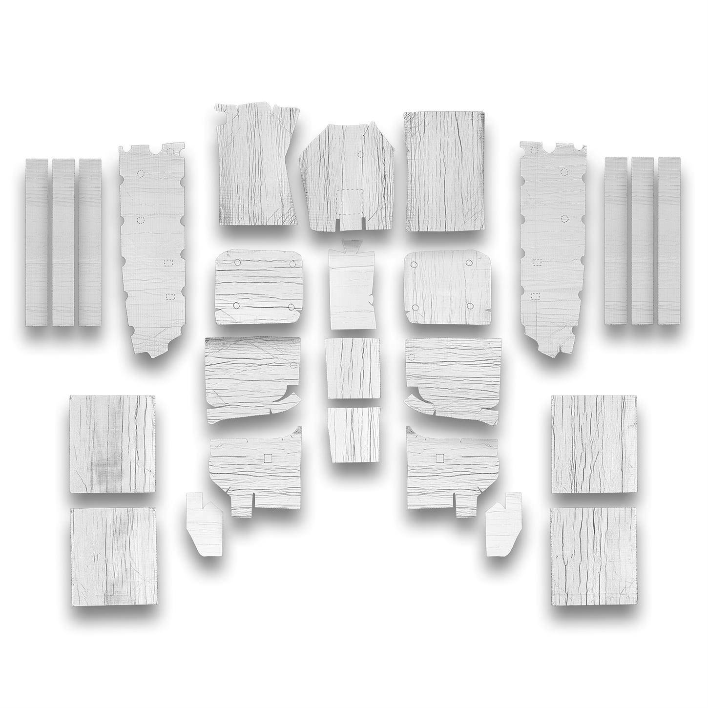 Flatline Barriers TABZ6005 1964-66 Ford Mustang Full Insulation