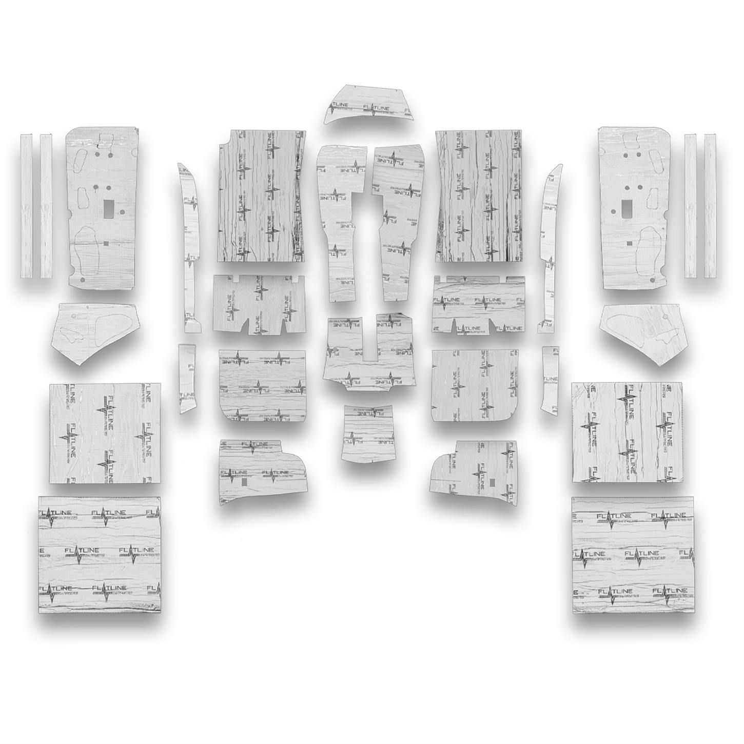 Flatline Barriers TABZ6016 1971-73 Ford Mustang Full Insulation