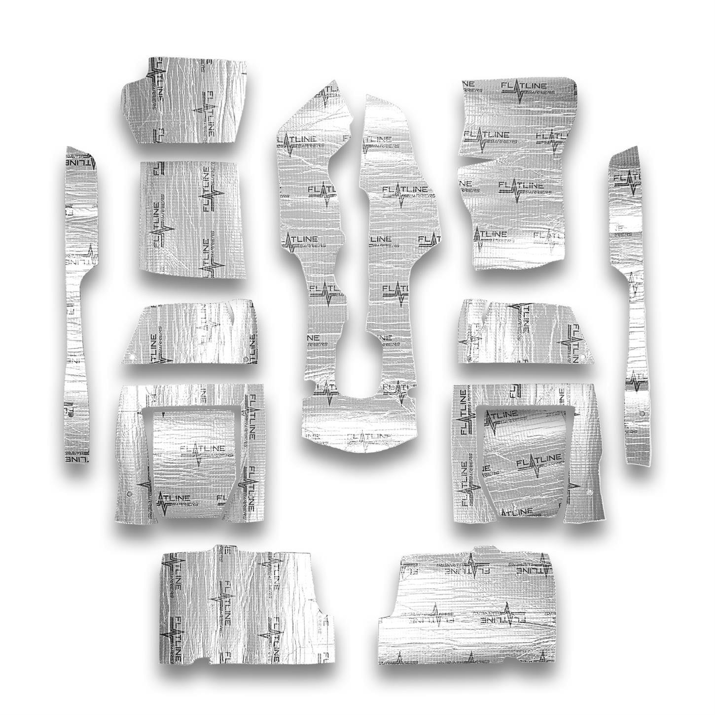 Flatline Barriers TABV7013 68-75 Chevy Corvette Floor Insulation