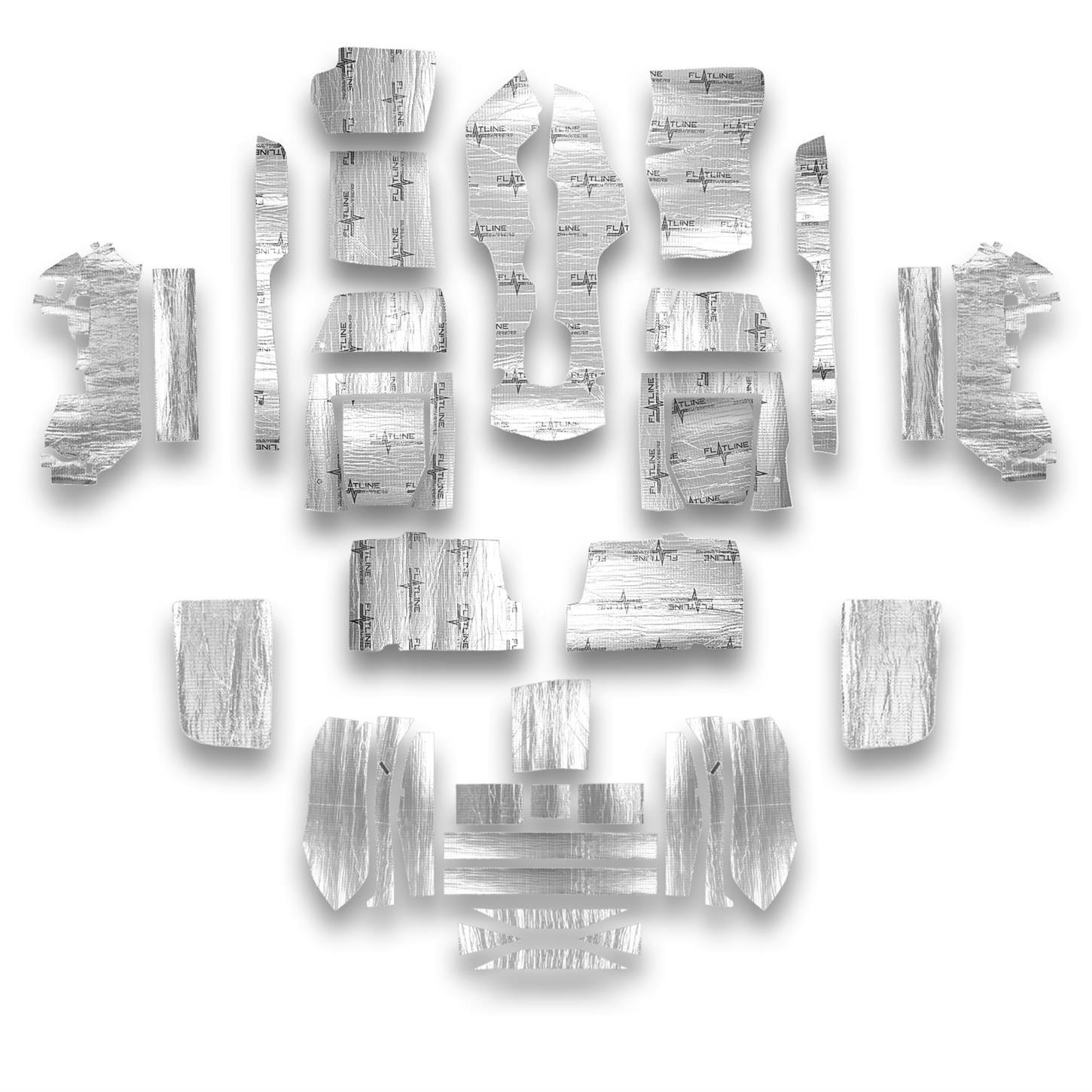Flatline Barriers TABV7017 1968-75 Chevy Corvette Full Insulation