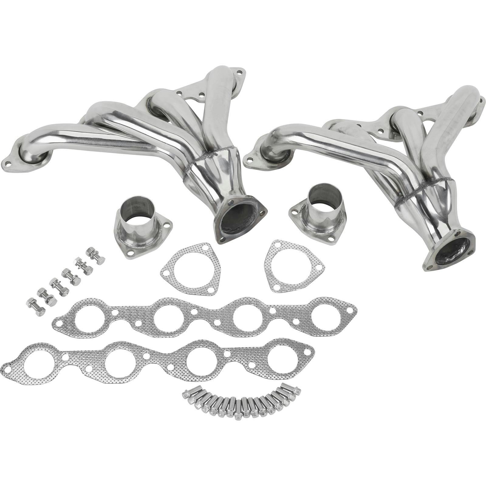 Big Block Chevy Tight-Fit Block Hugger Headers, Stainless