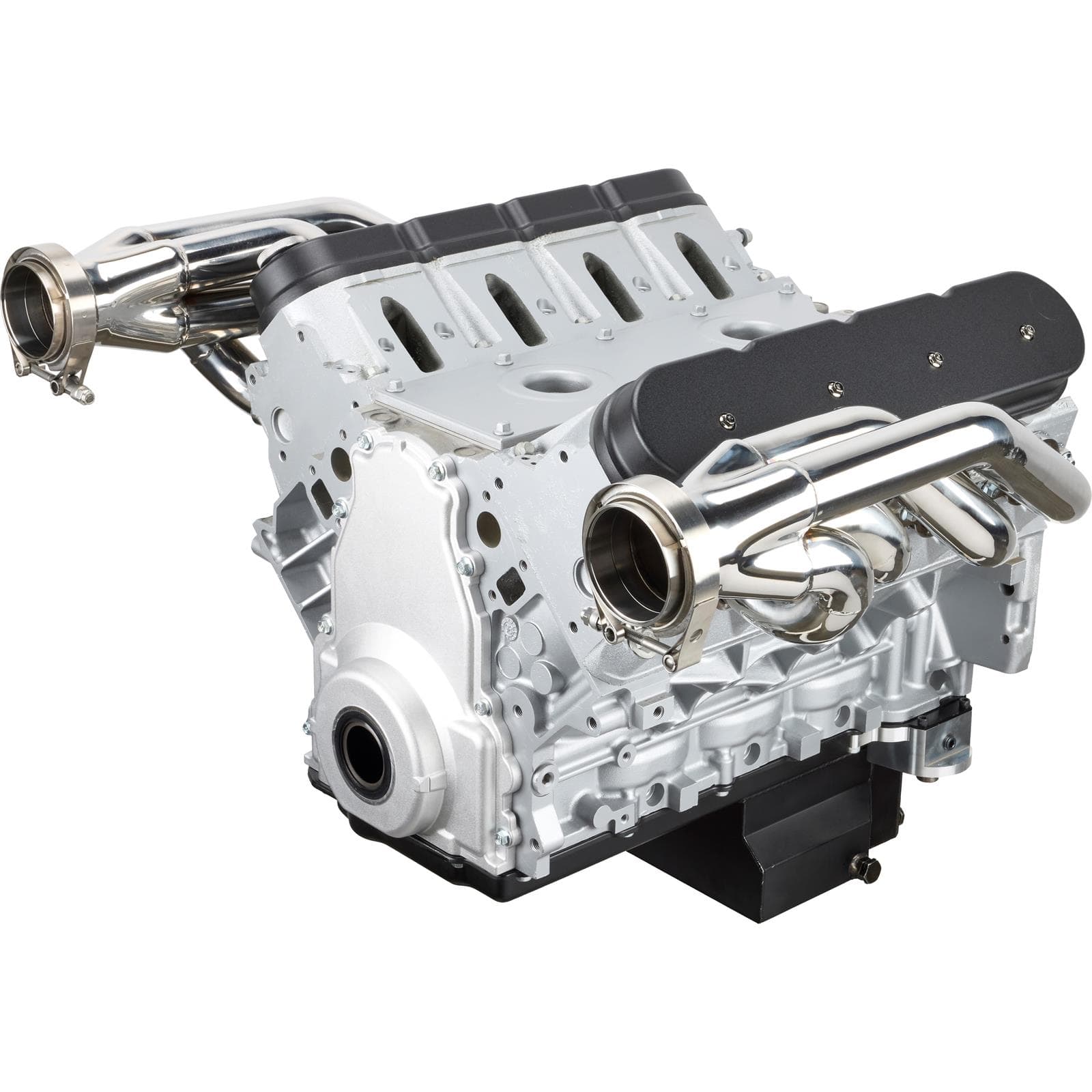 Universal Forward Facing LS Turbo Headers, Polished Stainless