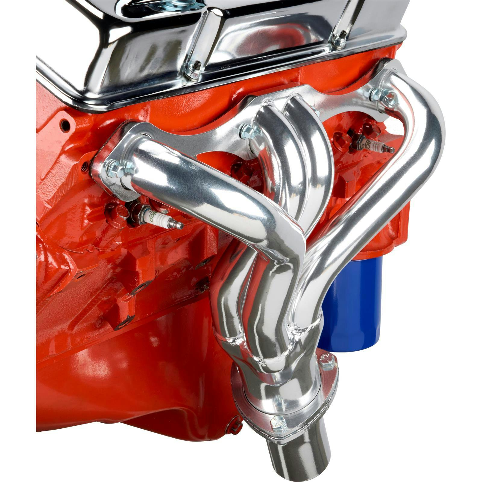 1969-1987 Small Block Chevy Shorty Headers, Manual Trans, AHC