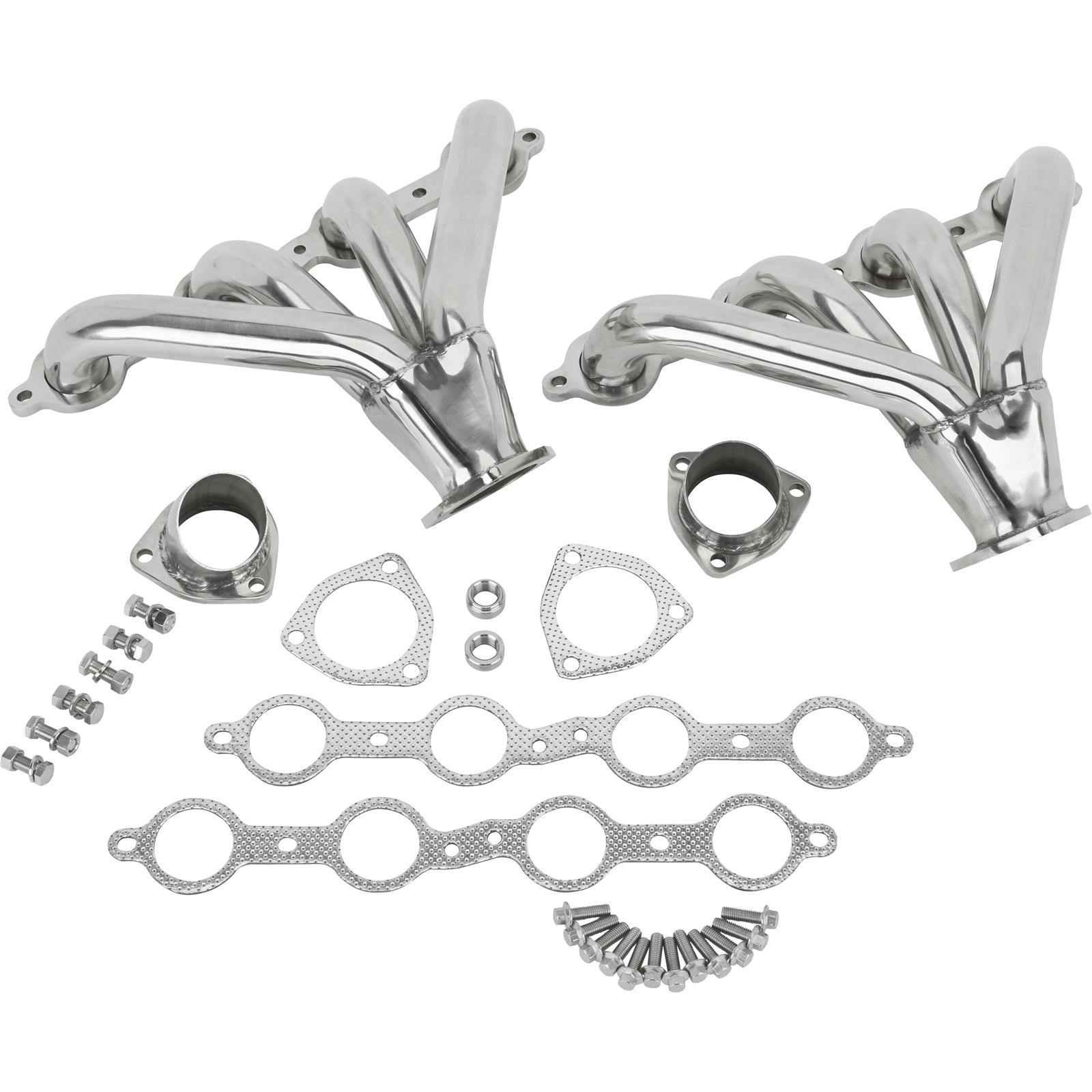 LS1 Block Hugger Tight-Fit Headers, Stainless Steel