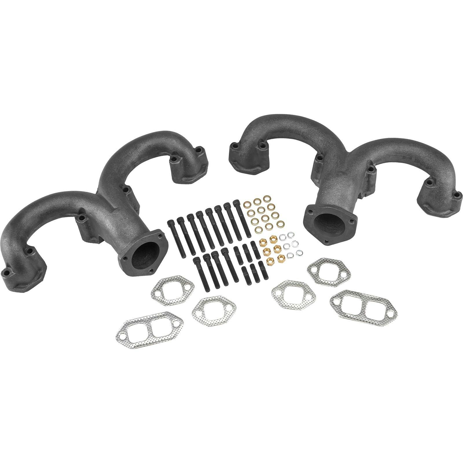 Tru-Ram® Small Block Chevy Exhaust Manifolds, Cast Iron