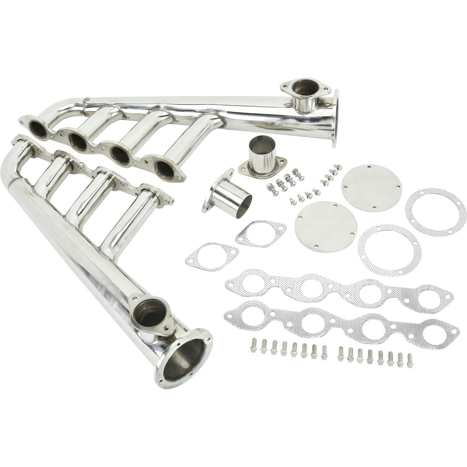 Big Block Chevy Lake Style Headers, Stainless Steel