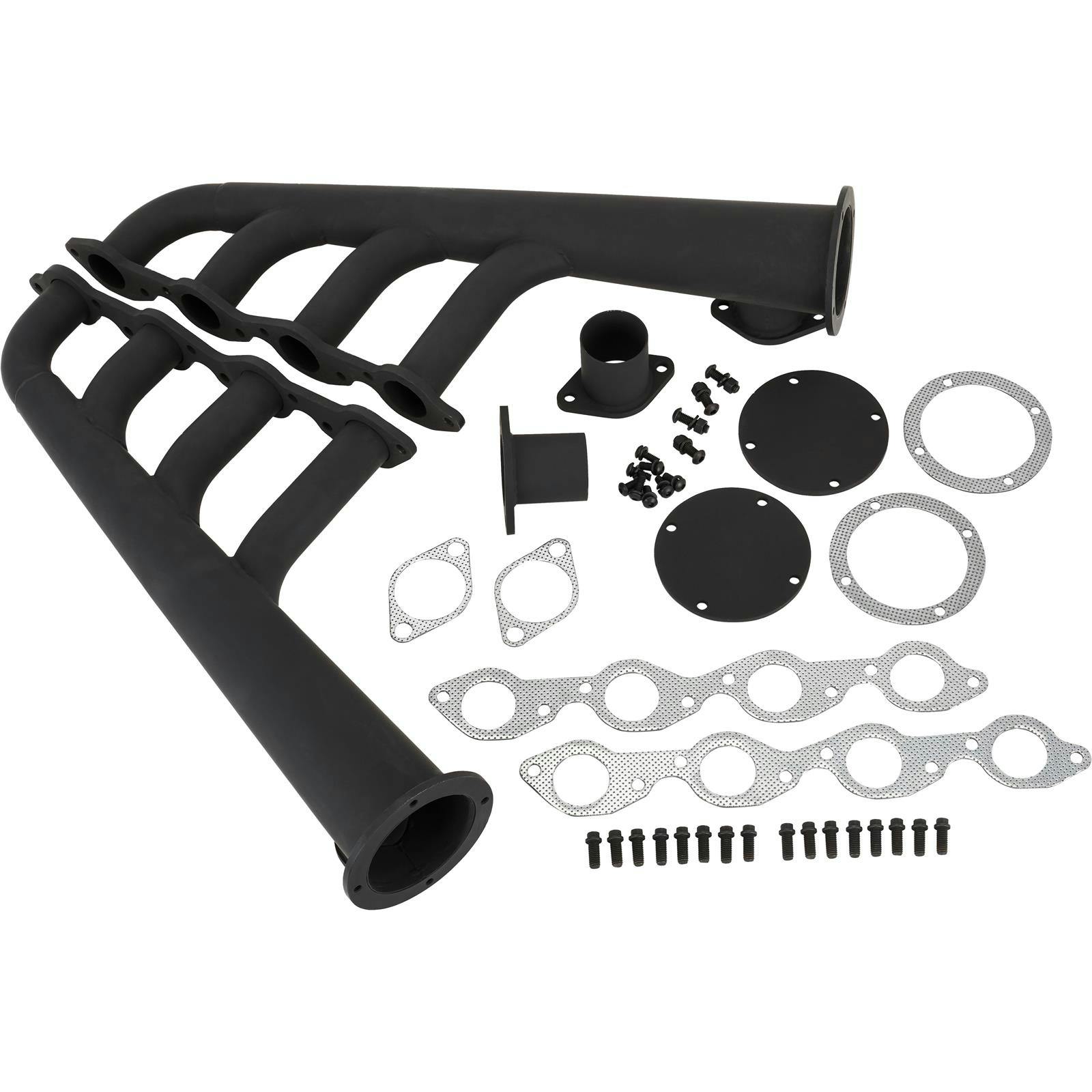 Big Block Chevy Lake Style Headers, Raw Finish