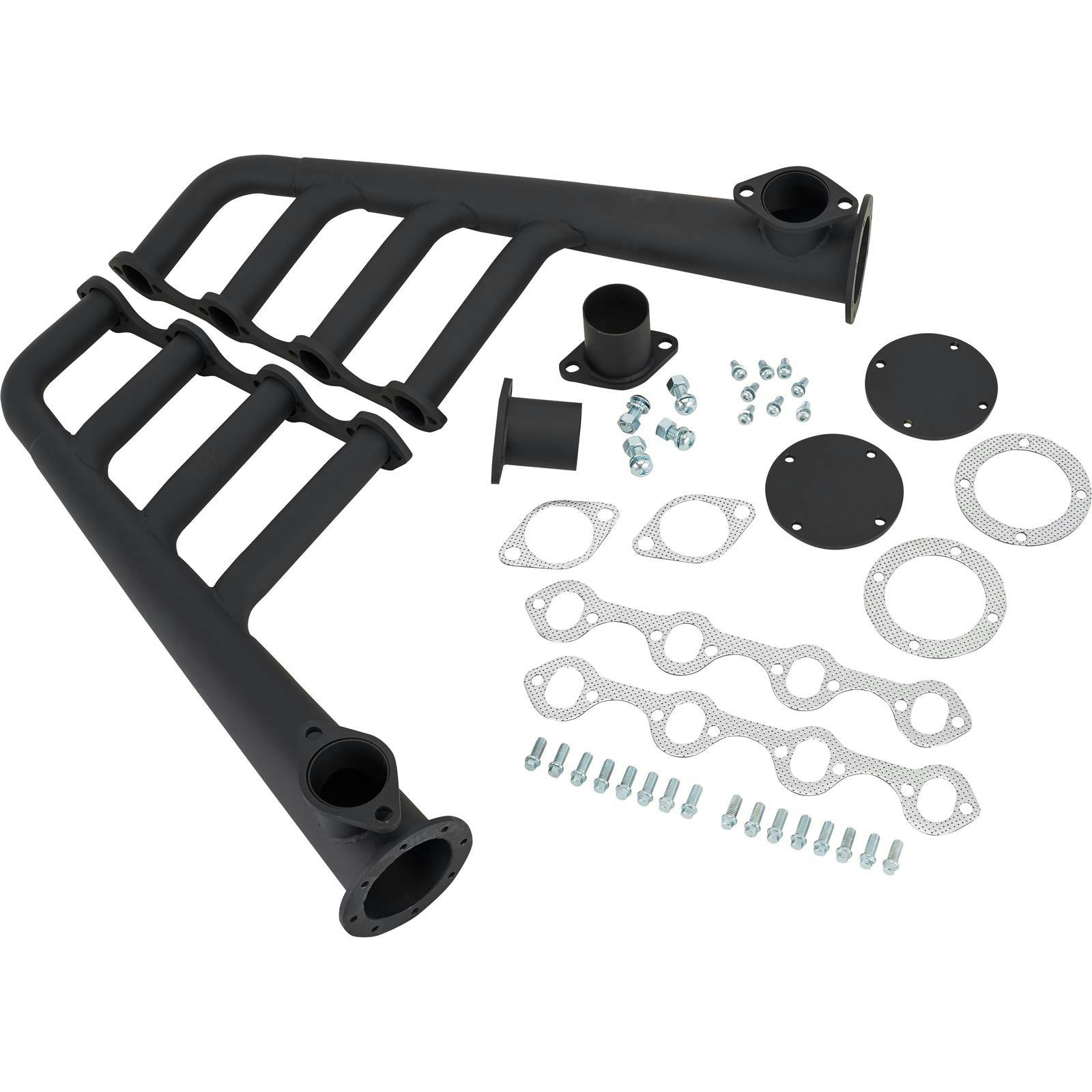 Small Block Ford 289-351W Lake Style Headers, Raw Finish