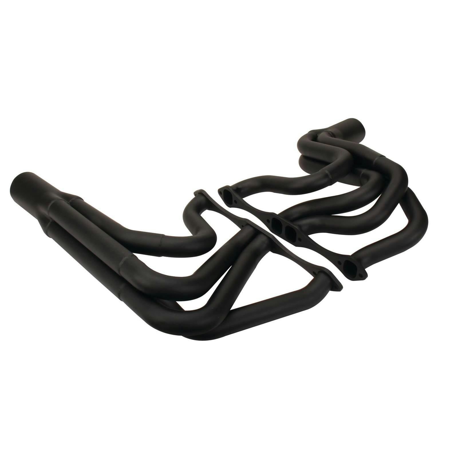 Speedway Long Tube Stepped Modified Racing Headers, Raw Finish