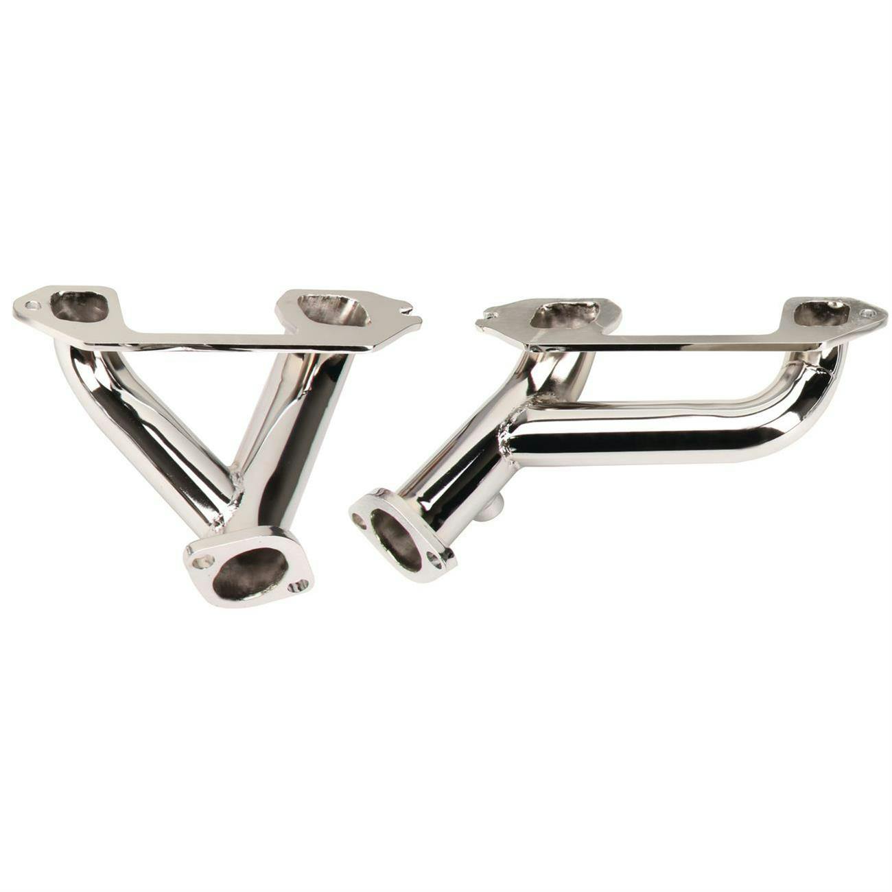 216, 235, 261 Chevy 6 Cylinder Headers, Chrome
