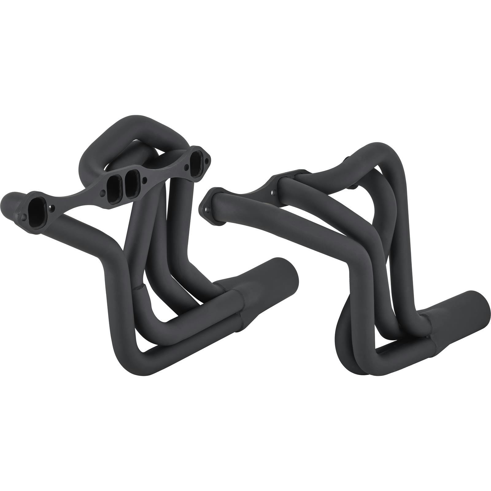 Speedway Small Block Chevy Street Stock Headers, Raw Finish