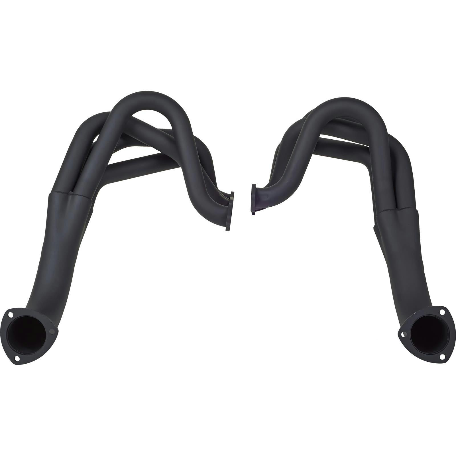 Speedway 1962-67 Chevy II Nova Gasser Fenderwell Headers, Raw Finish