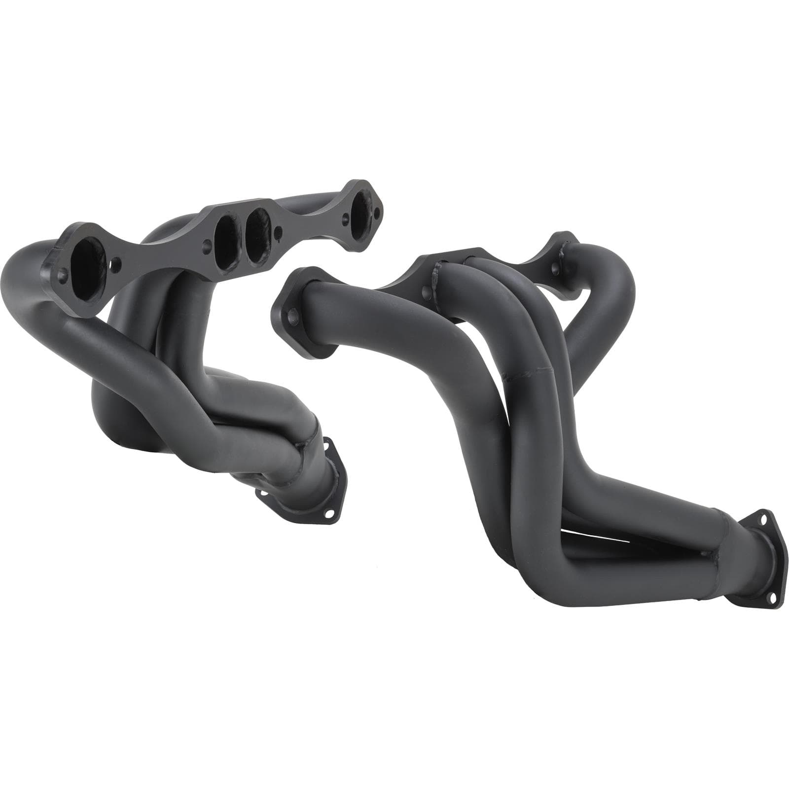 1955-1957 Small Block Chevy Chassis Headers, Raw Finish