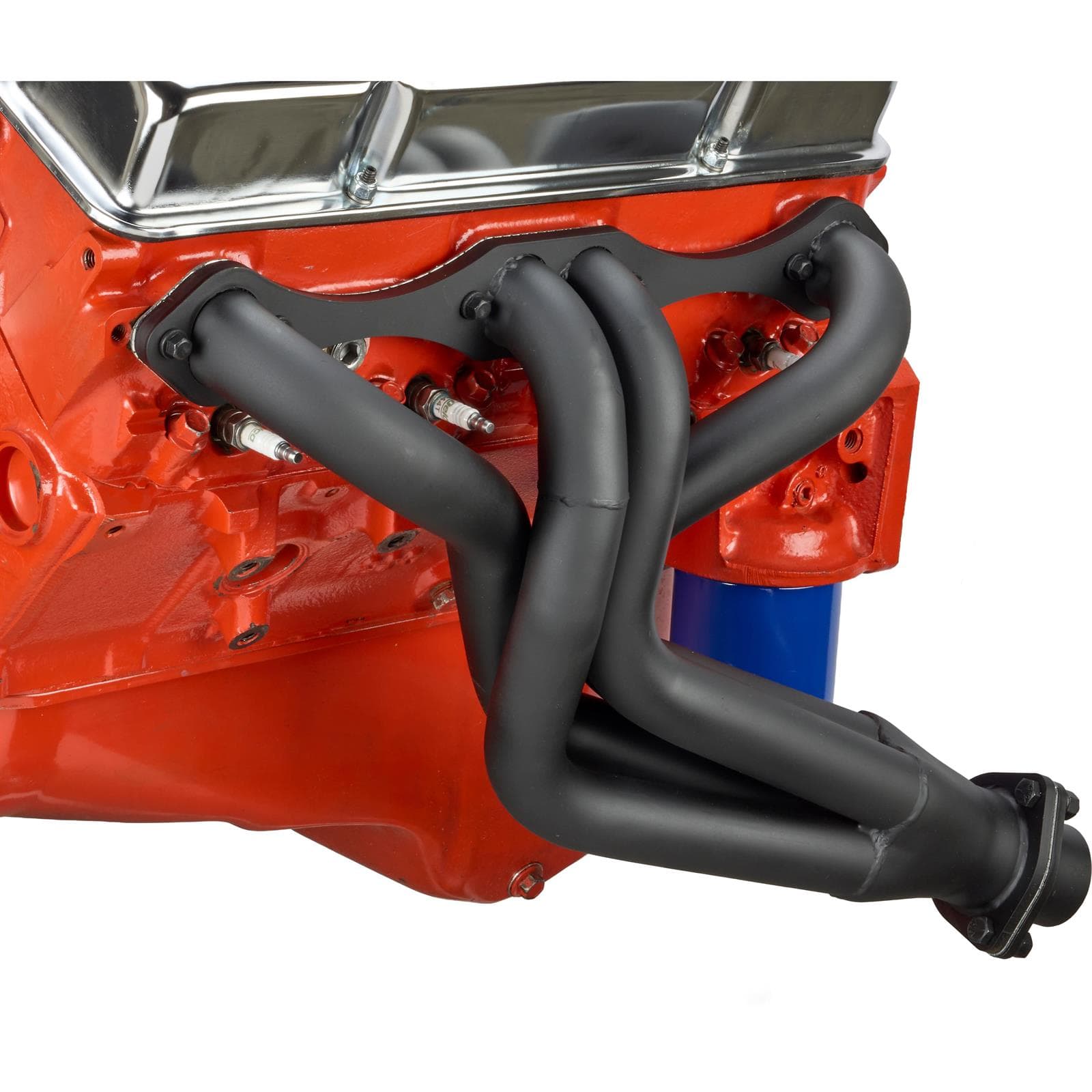 1955-1957 Small Block Chevy Chassis Headers, Raw Finish