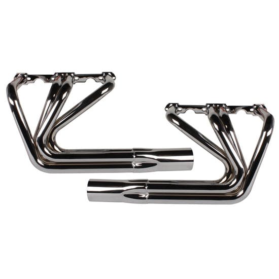 Small Block Chevy Sprint Roadster Headers, Chrome