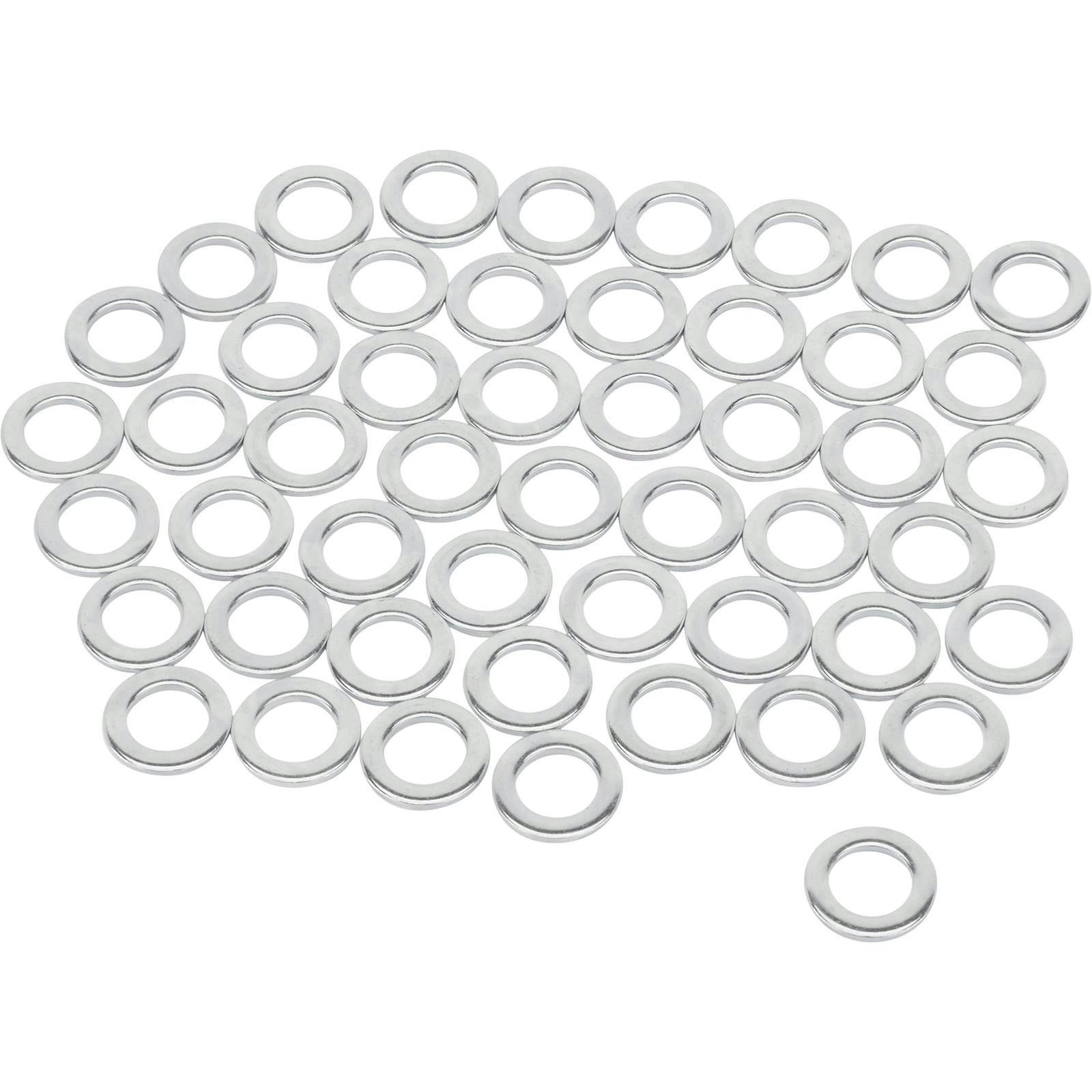 Steel 3/8 Inch AN6 Washers, 50 Pack