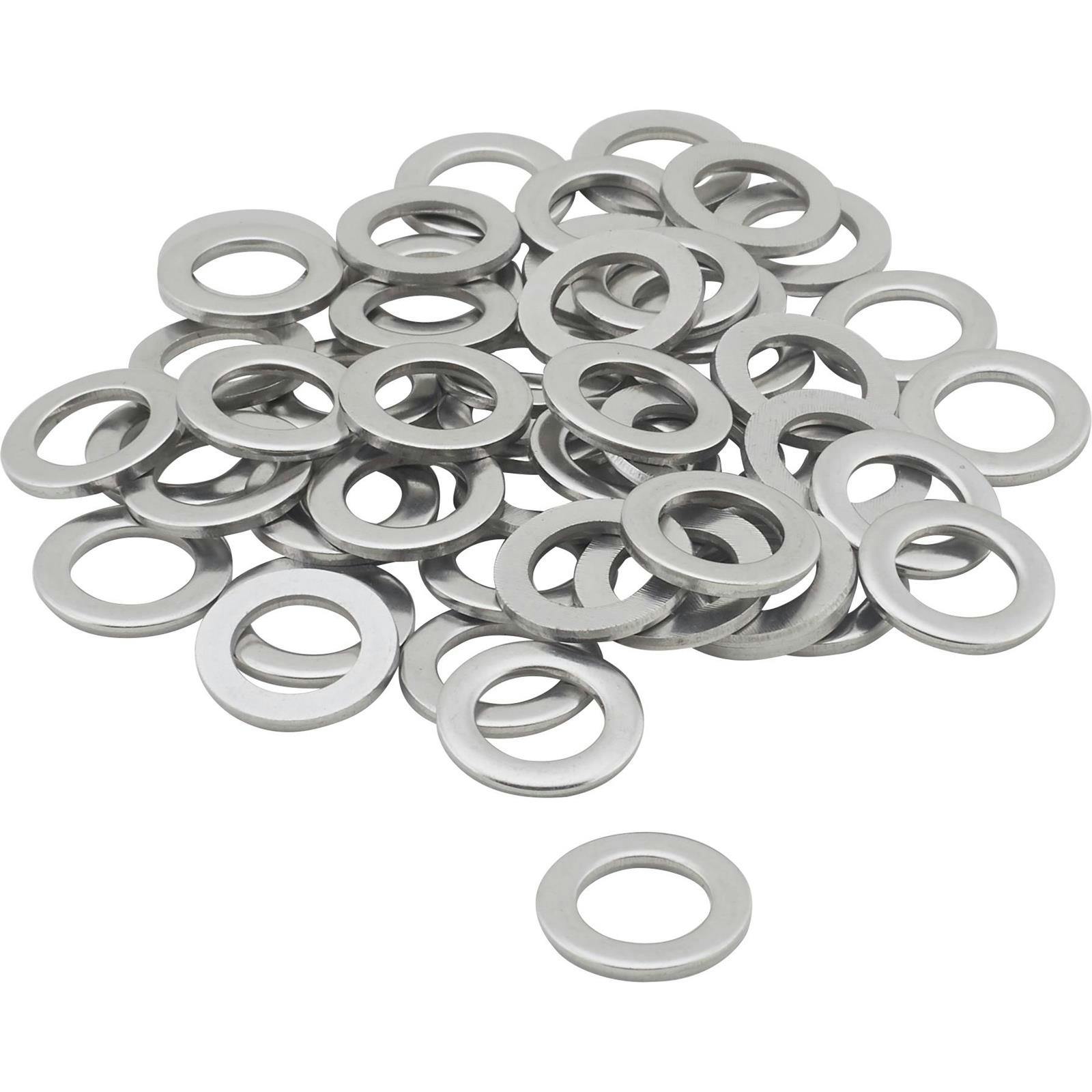 Stainless Steel AN Washers, 3/8 Inch, Pack/50