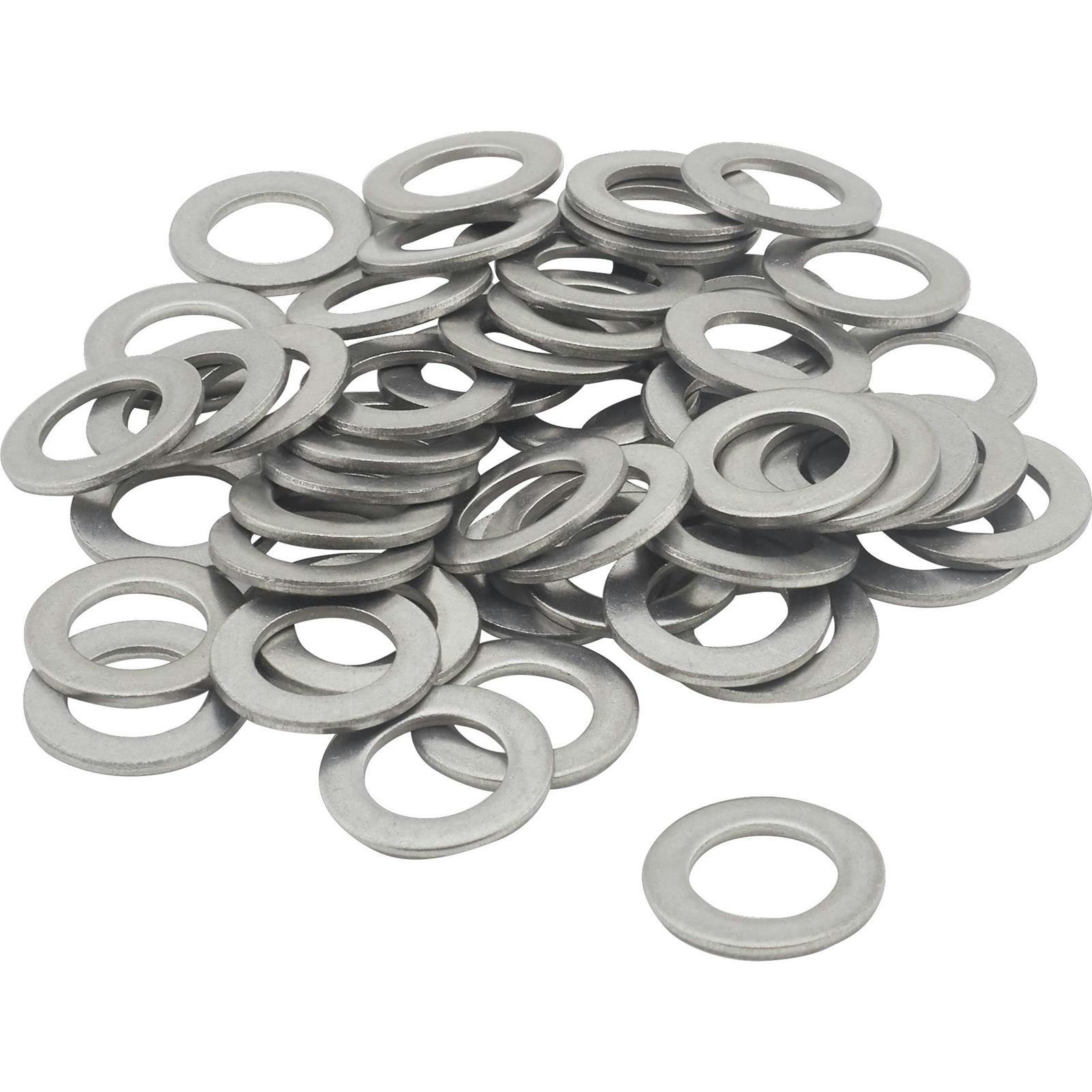Stainless Steel AN Washers, 7/16 Inch, Pack/50