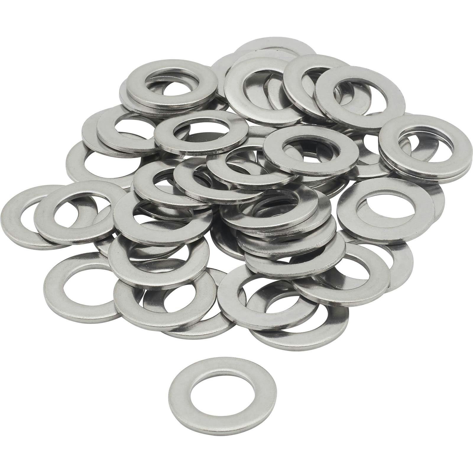 Stainless Steel AN Washers, 1/2 Inch, Pack/50