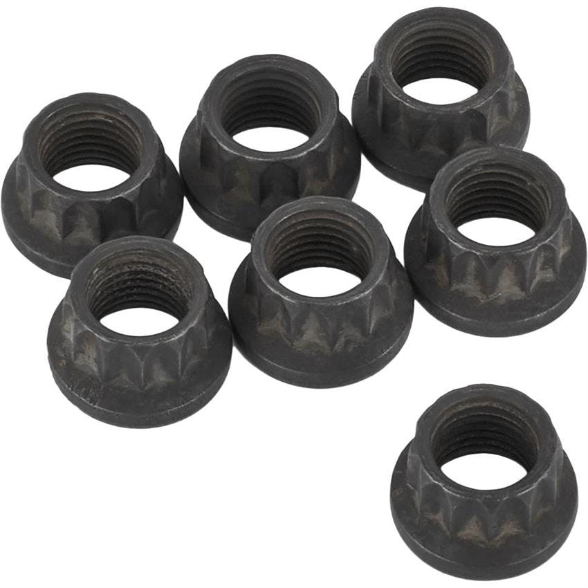 12 PT Flare Nuts, 3/8 Inch Thread, Headers / Torque Tube