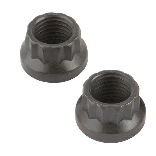 12 PT Flare Nuts, 1/2 Inch Thread, Radius Rod to Birdcage
