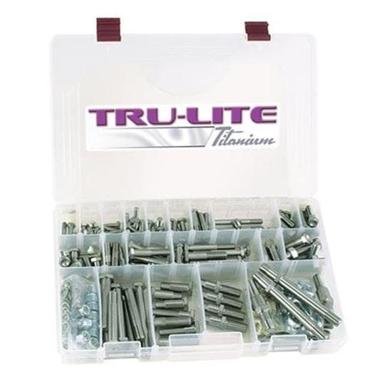 Tru-Lite Titanium Thru-Bolt Style Bolt Kit, Eagle Chassis