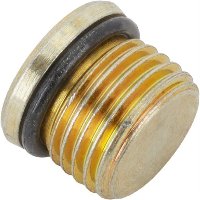 Socket Head -6 AN ORB Plug O-Ring Seal Port Fitting, Steel