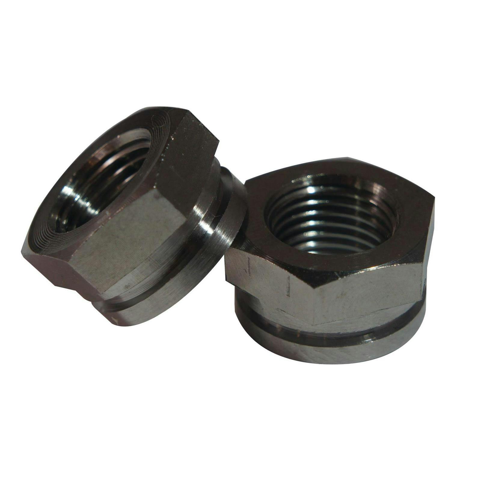 Ti64 Titanium Shock Fastener Nuts, 3/4 In Hex with 1/2 In-20 Thread