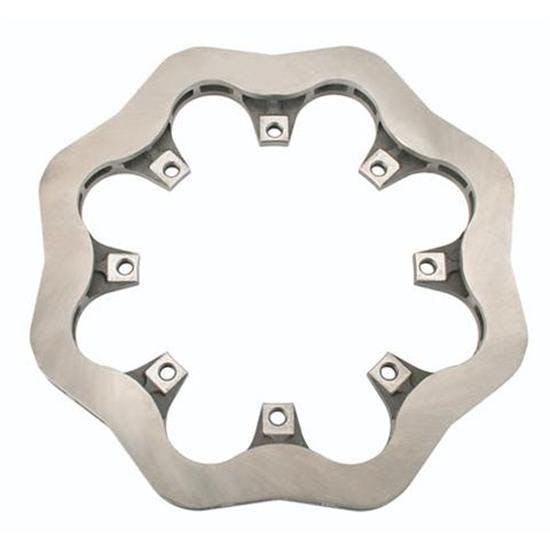 Cast Iron Scalloped Brake Rotor - 12.19 x .81 Inch